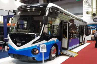 Белорусский электробус представлен в Великобритании