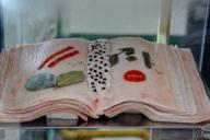 На «Дожинках» в Радошковичах показали книгу из сала