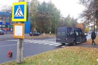 В Минске маршрутка сбила мужчину на переходе: он в больнице