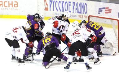 Хоккеисты «Немана» разгромно обыграли «Могилев» в матче чемпионата Беларуси