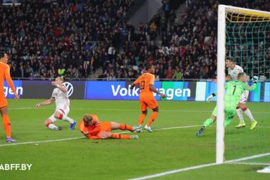 Сборная Беларуси проиграла Нидерландам в квалификации Евро-2020