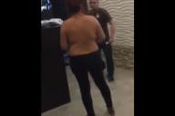 В ночном клубе Пинска дама отхлестала охранника бюстгальтером (18+)