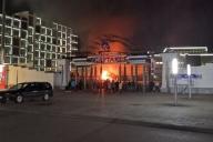 В Могилеве произошел пожар на стадионе «Спартак»