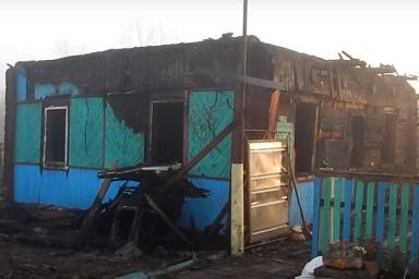 Пожар в Октябрьском районе унес жизни двух человек