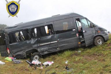 ДТП с маршруткой под Ошмянами: пострадали 10 человек, на водителя завели уголовное дело