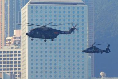 В Китае представили вертолет, который похож на НЛО