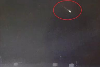 Метеорит или НЛО: жителей Браслава напугал светящийся объект в небе
