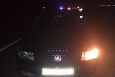 В Шумилинском районе Volkswagen сбил на трассе женщину
