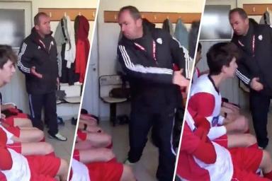 «ГазМяс» в действии: тренер избил всю команду в раздевалке и попал на видео