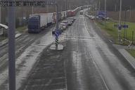 Очереди на границе 28 октября: более 800 грузовиков ожидают выезда