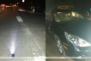 В Смолевичском районе женщина на Lexus сбила насмерть пешехода