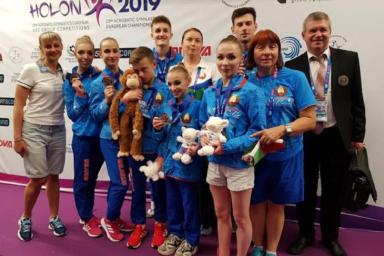 Белорусы завоевали три медали на ЧЕ по спортивной акробатике в Израиле