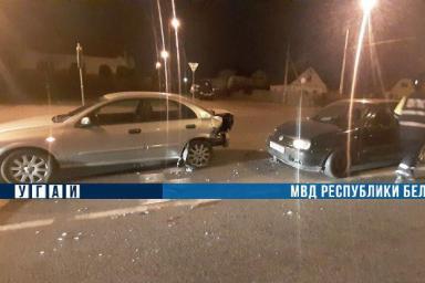 В Минске пьяный водитель скрывался от ГАИ и протаранил три авто