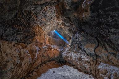 Создана 3D-модель пещеры со «следами ведьм»