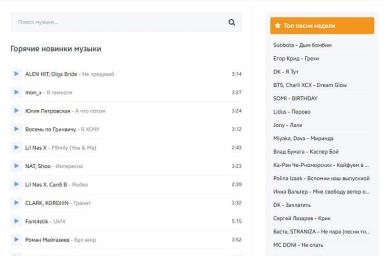 Скачать новинки музыки бесплатно: какой портал выбрать 