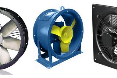 Осевые (аксиальные) вентиляторы